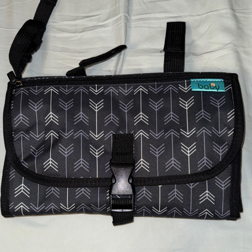 Black and Gray Travel Bag